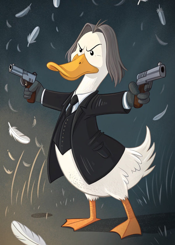 Black Suit Goose