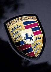 Iconic Porsche Crest