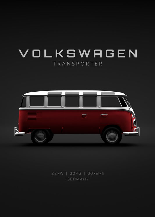 Volkswagen Transporter T1 Red