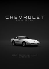 Chevrolet Corvette C4 ZR-1 Whi