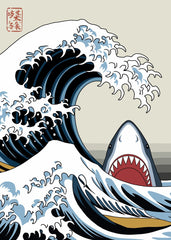 Great Wave Shark Kanagawa