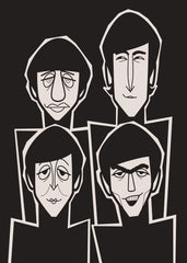 Stylized Beatles