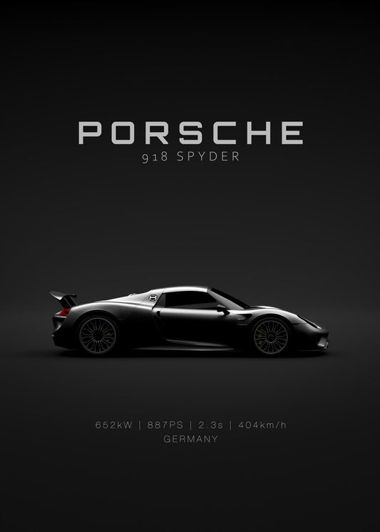 Porsche 918 Spyder - Specs