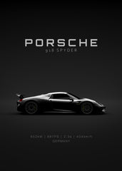 Porsche 918 Spyder - Specs