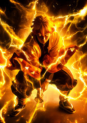 Zenitsu Agatsuma, Demon Slayer Kimetsu no Yaiba