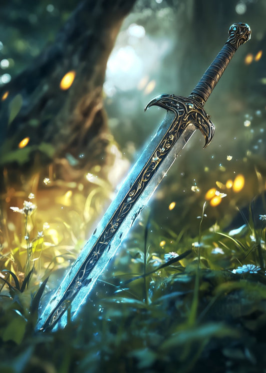 Glowing Fantasy Sword