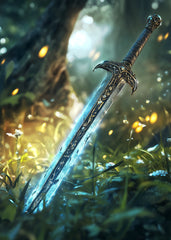 Glowing Fantasy Sword
