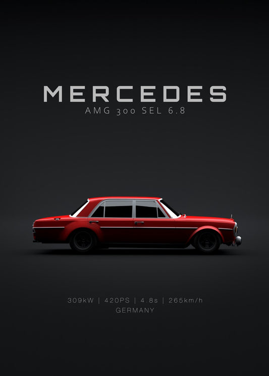 Mercedes 300 SEL 6.8 AMG W108 