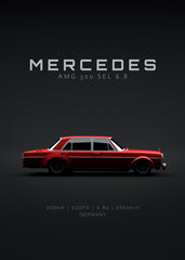 Mercedes 300 SEL 6.8 AMG W108 