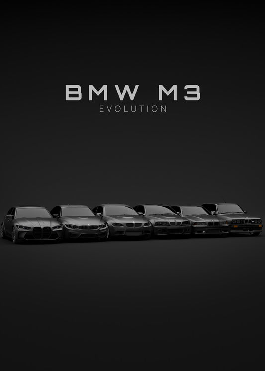 BMW M3 Generations