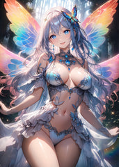 Anime Butterfly Girl