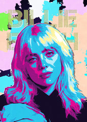 Billie eilish pop art (2)