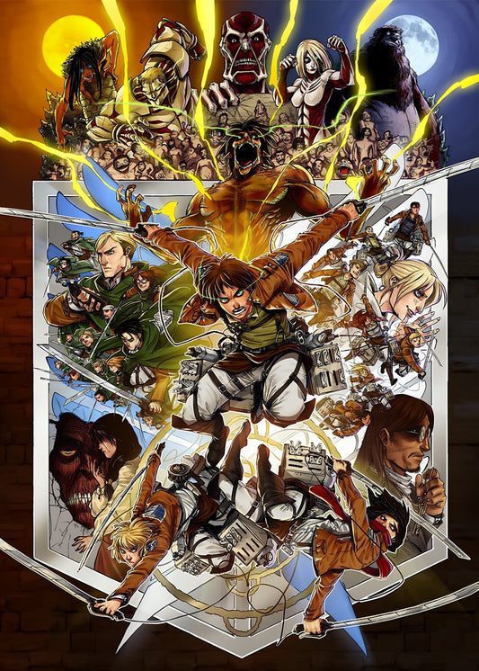 Attack on Titan Walls Fall