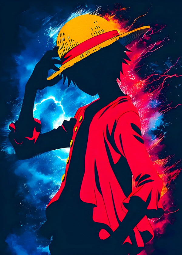 Luffy Straw Hat Lightning