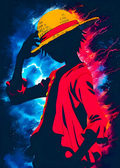 Luffy Straw Hat Lightning
