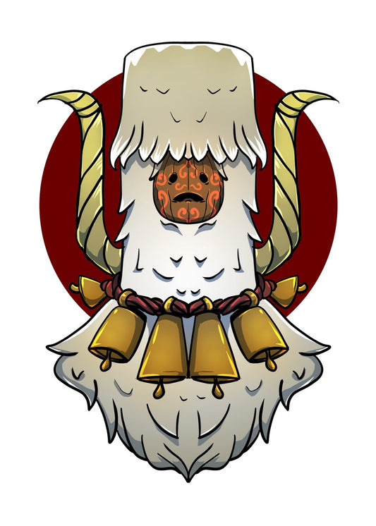 Bulgarian Kuker Pagan Mask