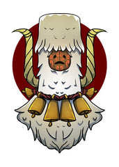 Bulgarian Kuker Pagan Mask