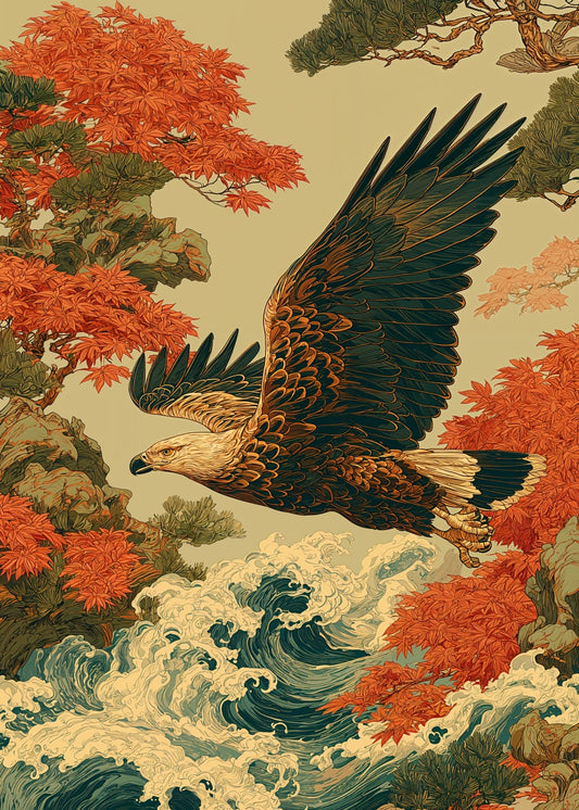 Soaring Sea Eagle