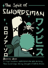 Roronoa Zoro, The Spirit of Swordsman