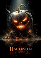 Sinister Halloween Pumpkin