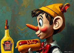 "Pinocchio’s Lie – Phygital 