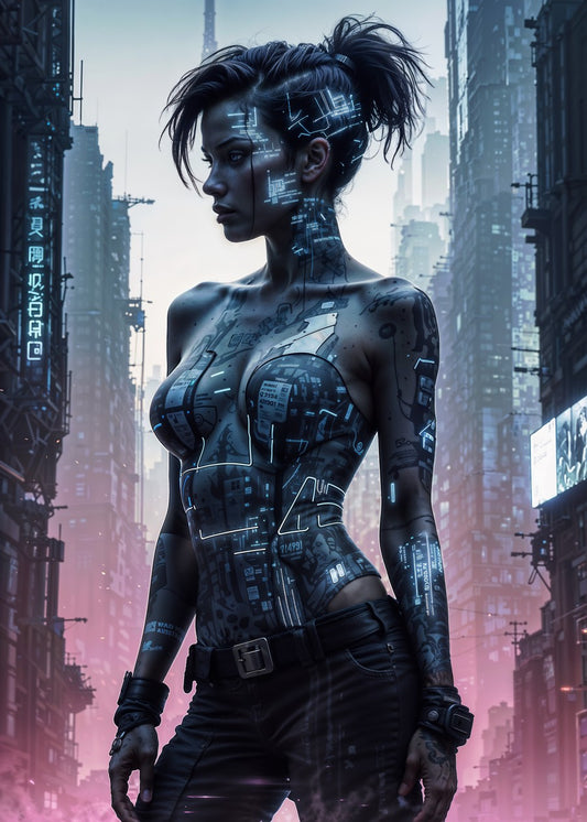 Cyberpunk Woman