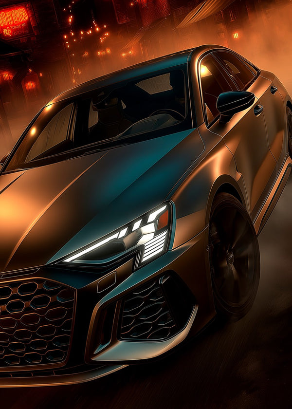 Audy RS3 city night