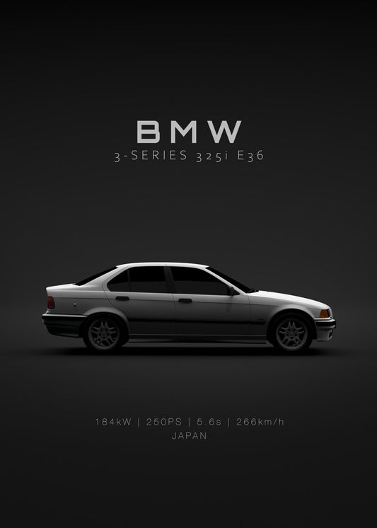 BMW 3-Series 325i E36 - White
