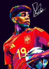 Lamine Yamal Footballer Pop Ar