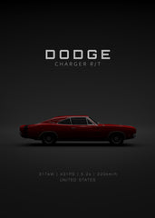 Dodge Charger RT 1969 - Red Sp