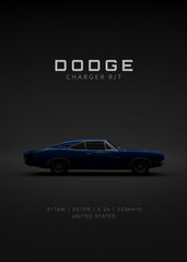 Dodge Charger RT 1969 - Blue