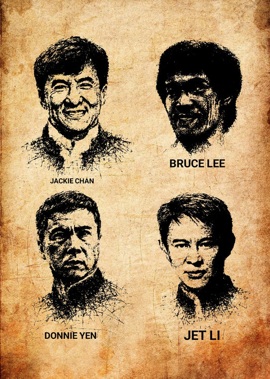 Martial arts by famous Chinese actors 