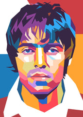 Liam Gallagher pop art