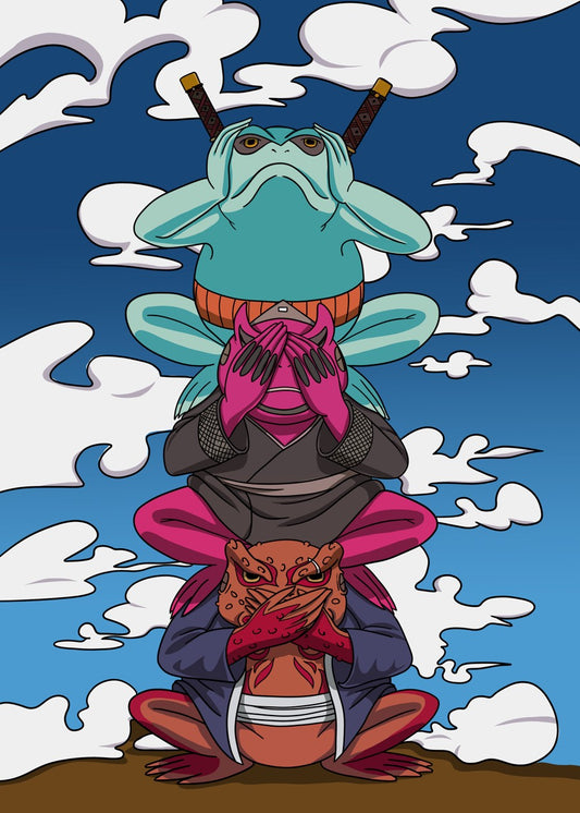 Gamabunta, Gamakichi, Gamamaru