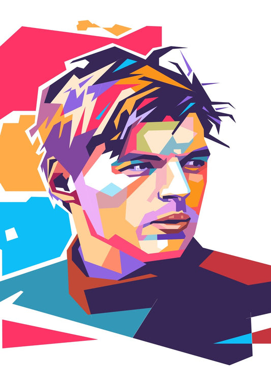 Max Verstappen pop art