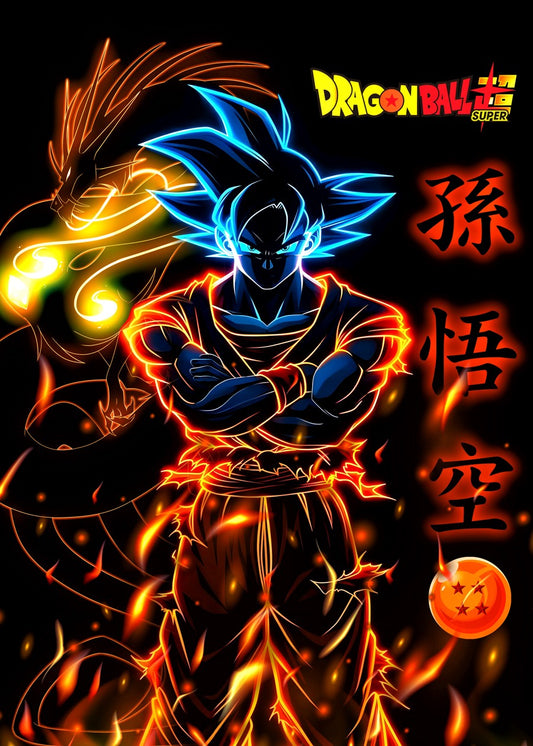 dragon ball goku orange