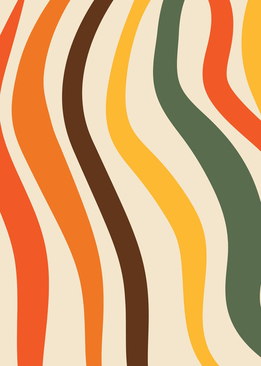 Retro Color Waves