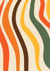 Retro Color Waves