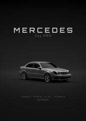 MERCEDES E55 AMG Grey W211
