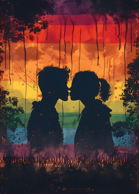 Silhouetted Love