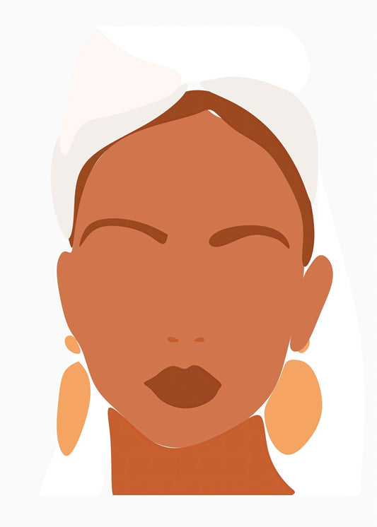 Minimalist Female Portrait
