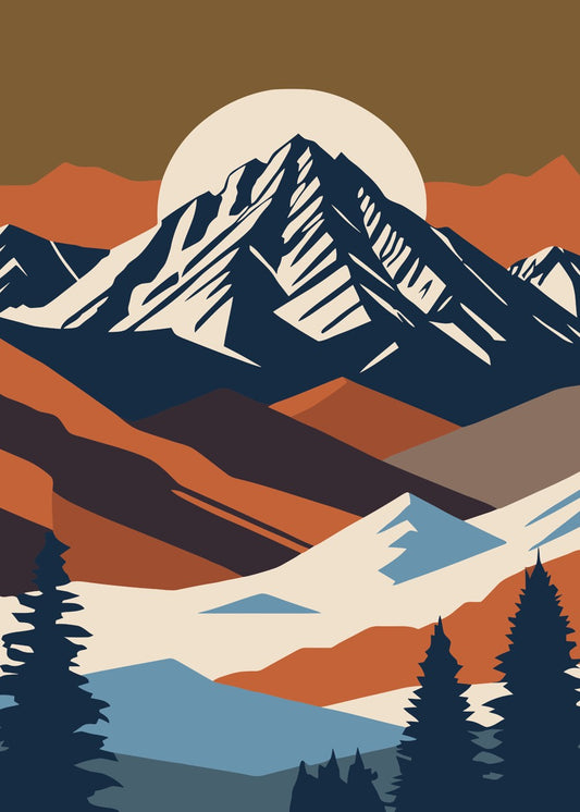 Colorado Mountainscape View