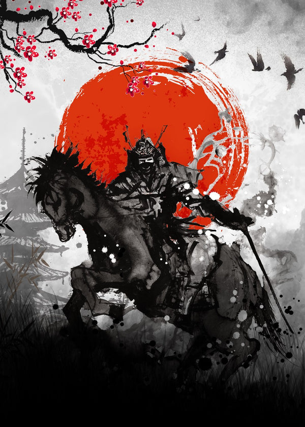 Samurai with horse