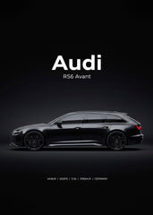 AUDI rs6 avant black