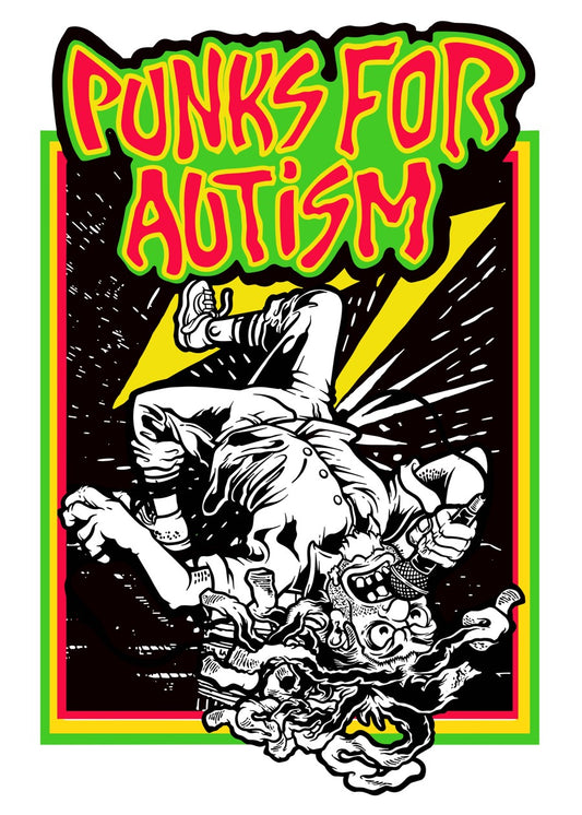 Punks for Autism Graphic Art