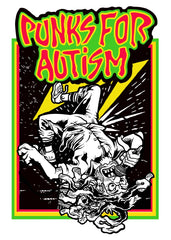 Punks for Autism Graphic Art