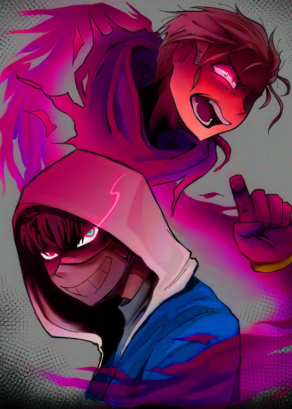 Two Anime Characters