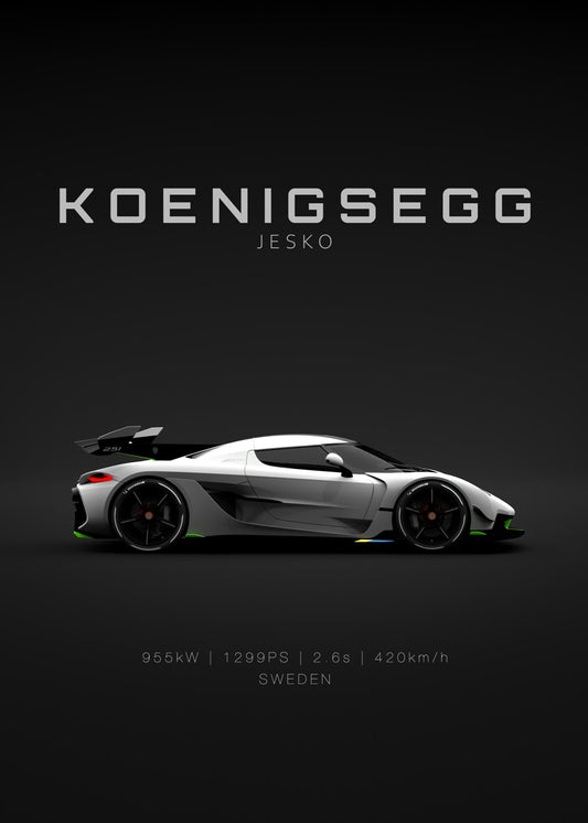 Koenigsegg Jesko White Specs