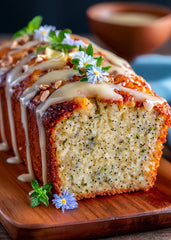Lemon Poppy Loaf Cake