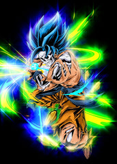 skeleton son goku